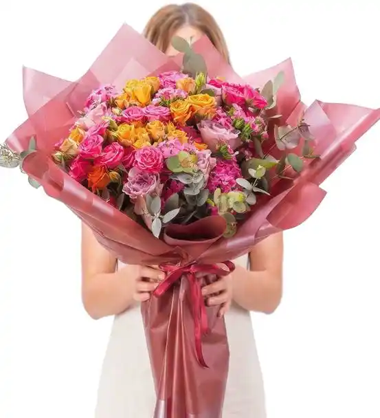 Botanik Renk Senfonisi Lüks Çiçek Buketi