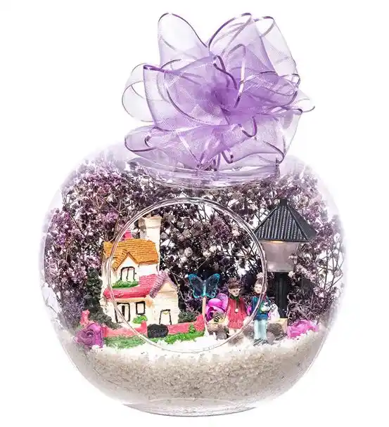 Teraryum Işıklı Mor Evimiz