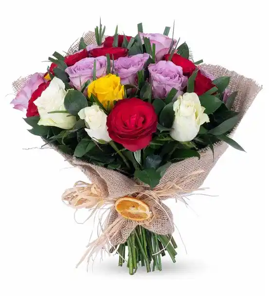Greta Serisi Happiness Mixed Tasarım Gül Buketi