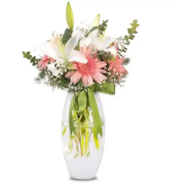 Mis Kokulu Pembe Beyaz Zarif Çiçekler